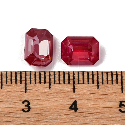 Glass Rhinestone Cabochons RGLA-A026-03A-208DE-1