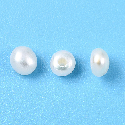 Grade 3A Natural Cultured Freshwater Pearl Beads PEAR-N018-3A-3035A-1