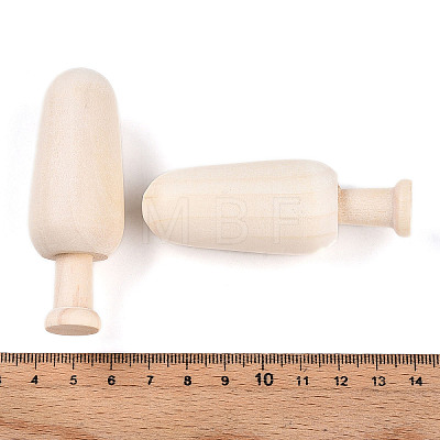 Unfinished Wood Mushroom Ornaments WOOD-T032-11-1