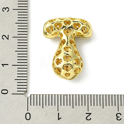 Rack Plating Brass Cubic Zirconia Pendants KK-S378-02G-T-1