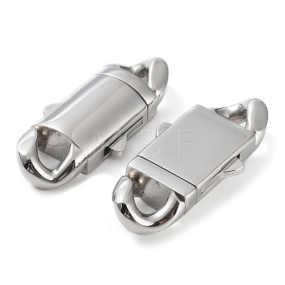 304 Stainless Steel Bayonet Clasps STAS-M325-08P-1