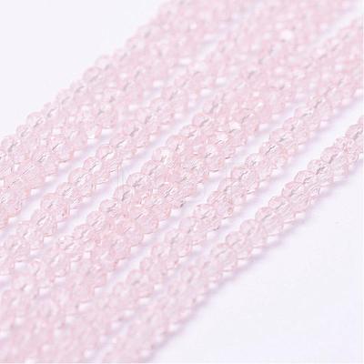 Transparent Glass Beads Strands EGLA-K010-A03-1