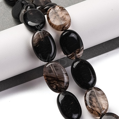 Tigerskin Glass Beads Strands G-L605-F01-01-1