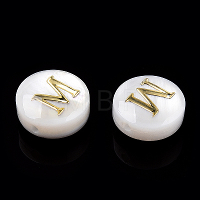 Natural Freshwater Shell Beads SHEL-N036-01M-1