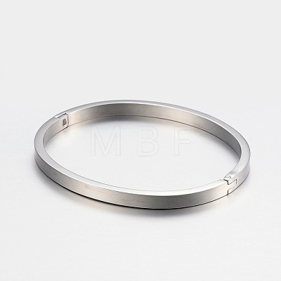304 Stainless Steel Bangles BJEW-F303-04-1