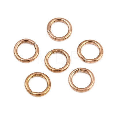 304 Stainless Steel Open Jump Rings SA-CBAF81C-01I-RG-1