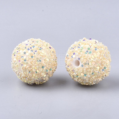 Acrylic Beads SACR-T345-01A-21-1