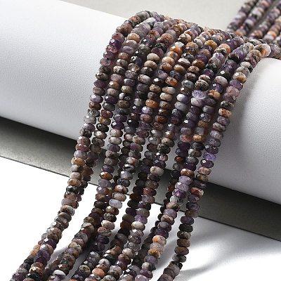 Natural Amethyst Beads Strands G-H080-A01-01B-1