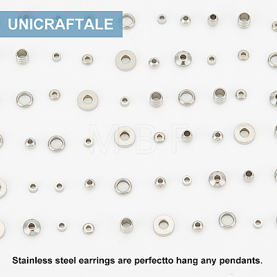 Unicraftale 304 Stainless Steel Spacer Beads STAS-UN0003-89P-1