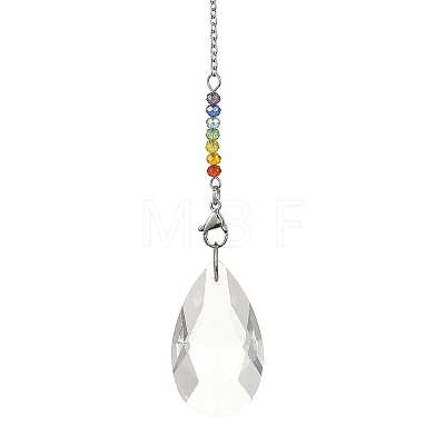 7 Chakra Crystal Suncatcher HJEW-JM05025-02-1