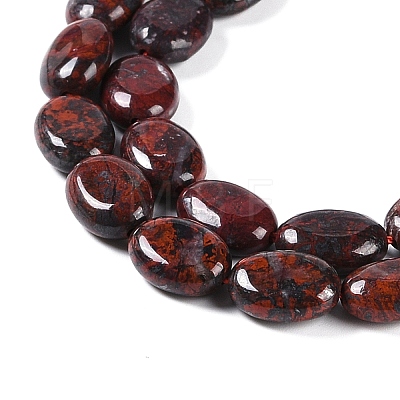 Natural Brecciated Jasper Beads Strands G-H029-A01-01-1