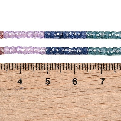 Cubic Zirconia Beads Strands ZIRC-P125-2x3mm-14-1