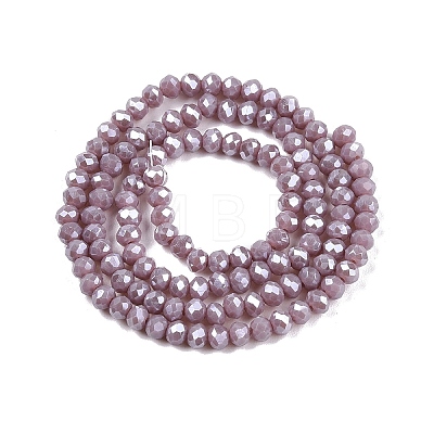 Electroplate Glass Beads Strands LS-EGLA-A044-P3mm-A13-1