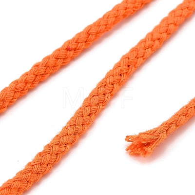 Braided Cotton String Threads for Crafts Knitting Making OCOR-A009-01H-1