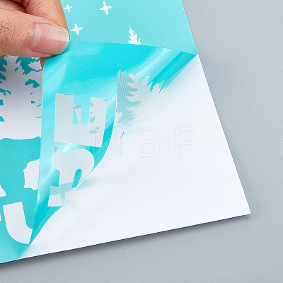 Self-Adhesive Silk Screen Printing Stencil DIY-WH0173-001-H-1