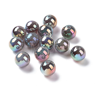 UV Plating Opaque Resin Beads RESI-A020-01B-1