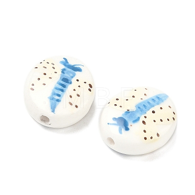 Handmade Porcelain Beads PORC-G014-01E-1