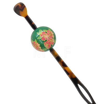 Flower Acrylic Hair Sticks PW-WG8582E-07-1