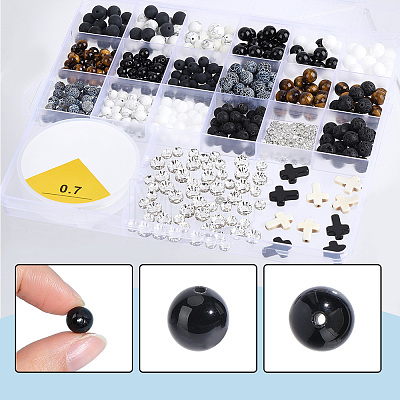 DIY Beads Bracelets Making Kit DIY-PA0001-78-1