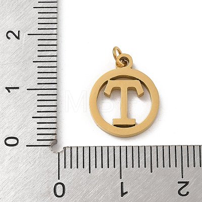 304 Stainless Steel Charms
with Jump Ring STAS-R001-02G-T-1