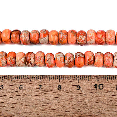 Dyed Synthetic Imperial Jasper Beads Strands G-Q606-99A-05-1
