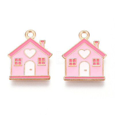 Alloy Enamel Pendants X-ENAM-T022-27-1