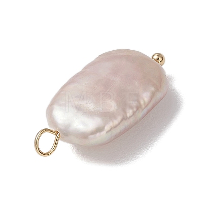 Natural Keshi Pearl Pendants PALLOY-JF04801-1