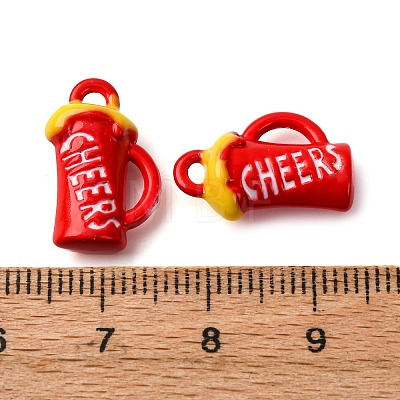 Baking Paint Alloy Pendants LS-FIND-G097-05C-1