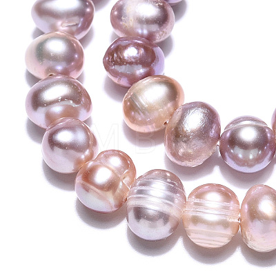 Natural Cultured Freshwater Pearl Beads Strands PEAR-N013-06T-1