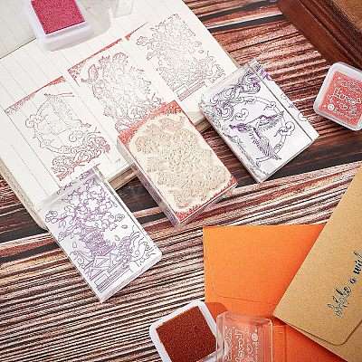 Fingerinspire Acrylic & Rubber Stamps DIY-FG0001-66-1