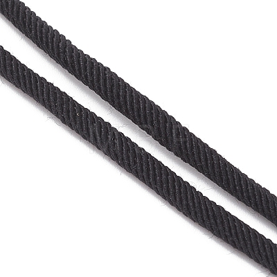 3Pcs 3 Colors 3MM Nylon Braided Cord Necklace Making AJEW-JB01470-1