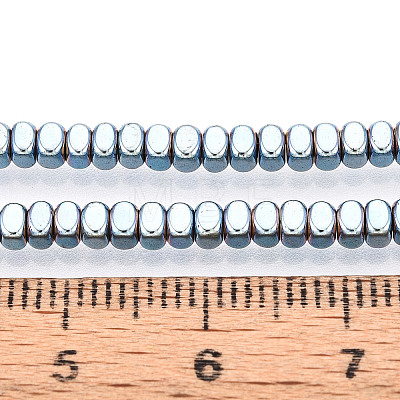 Electroplated Synthetic Non-magnetic Hematite Beads Strands G-T139-61C-1