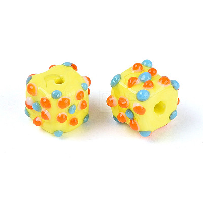 Handmade Lampwork Beads LAMP-N038-04G-1