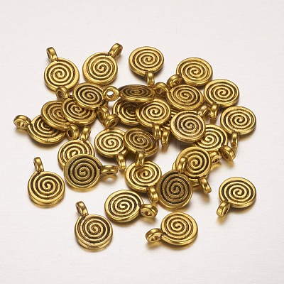 Tibetan Style Alloy Charms GLF0339Y-1