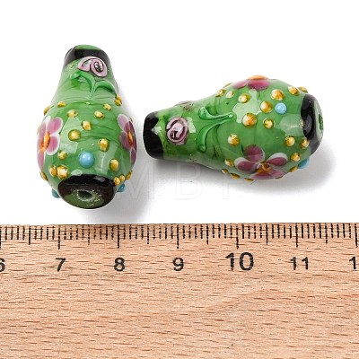 Handmade Lampwork Beads LAMP-F041-01F-1