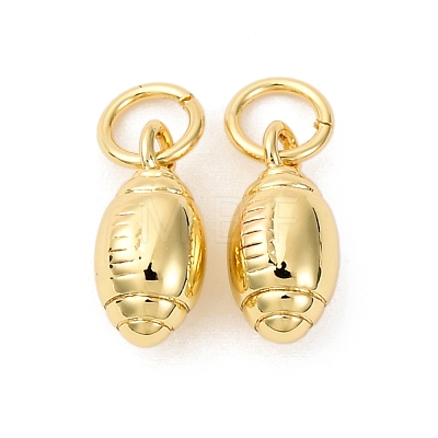 Brass Pendants KK-D019-14C-G-1