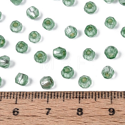Silver Lined Glass Seed Beads SEED-T007-18A-06-1