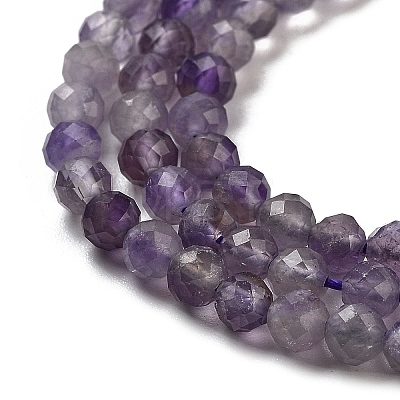 Natural Amethyst Beads Strands G-G140-A04-01-1