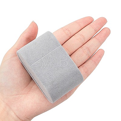 Flocking Cloth Jewelry Watch Displays BDIS-WH0004-02A-1