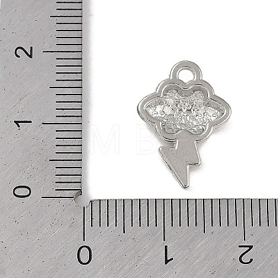 Alloy Enamel Pendants FIND-U017-01P-03-1