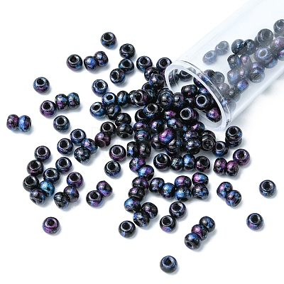 6/0 Opaque Glass Seed Beads SEED-YW0002-13I-1