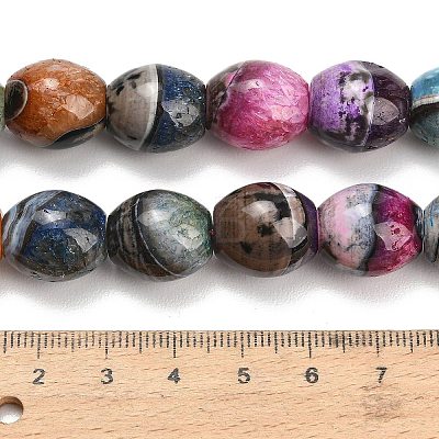 Natural Agate Beads Strands GG-L001-E01-01-1