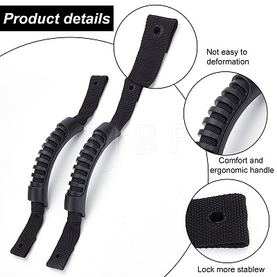 DICOSMETIC 6Sets Plastic Flexible Grab Handle with Overmolded Grip for Canoe/Kayak FIND-DC0004-11-1