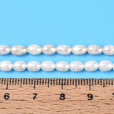Natural Cultured Freshwater Pearl Beads Strands PEAR-N024-03-2AB-01-1