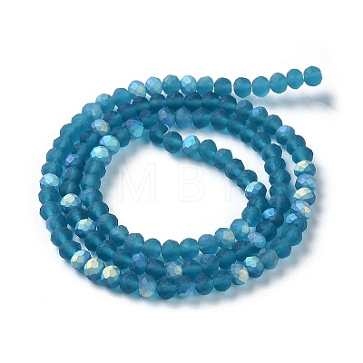 Imitation Jade Glass Beads Strands EGLA-A034-T3mm-MB27-1