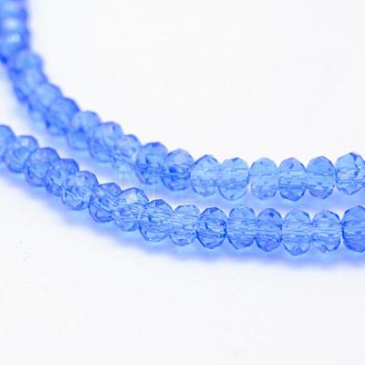 Transparent Glass Beads Strands EGLA-J144-NA08-1