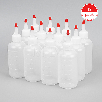 Plastic Graduated Squeeze Bottles AJEW-BC0001-03A-1