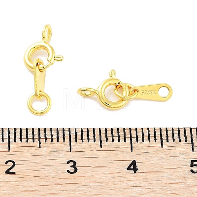 925 Sterling Silver Spring Ring Clasps LS-STER-H111-06G-1