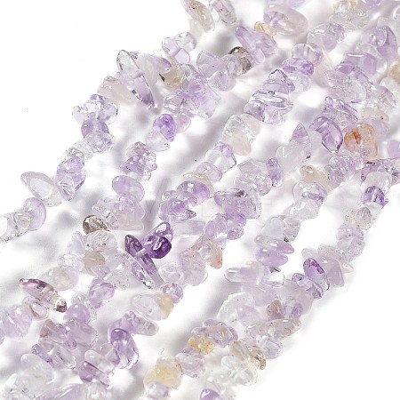 Natural Amethyst & Citrine Beads Strands G-E607-A12-1
