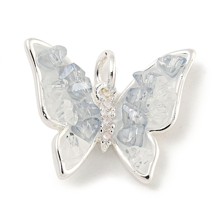 Natural Quartz Crystal Pendants KK-P275-24S-1